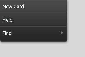 AppMenu Example
