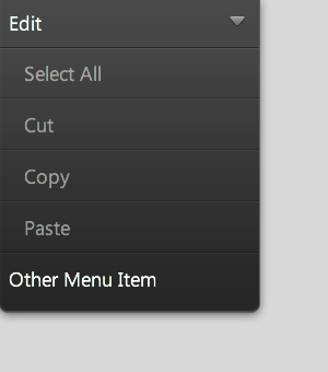 EditMenu Example