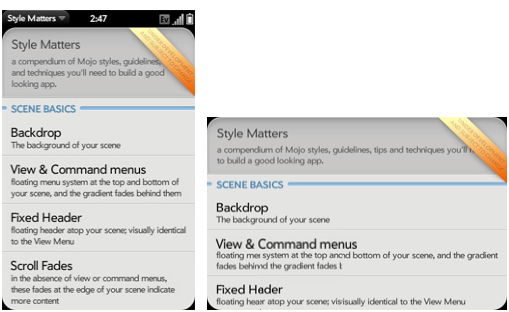 Screen Orientation