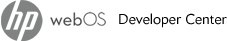 HP webOS Developer Center